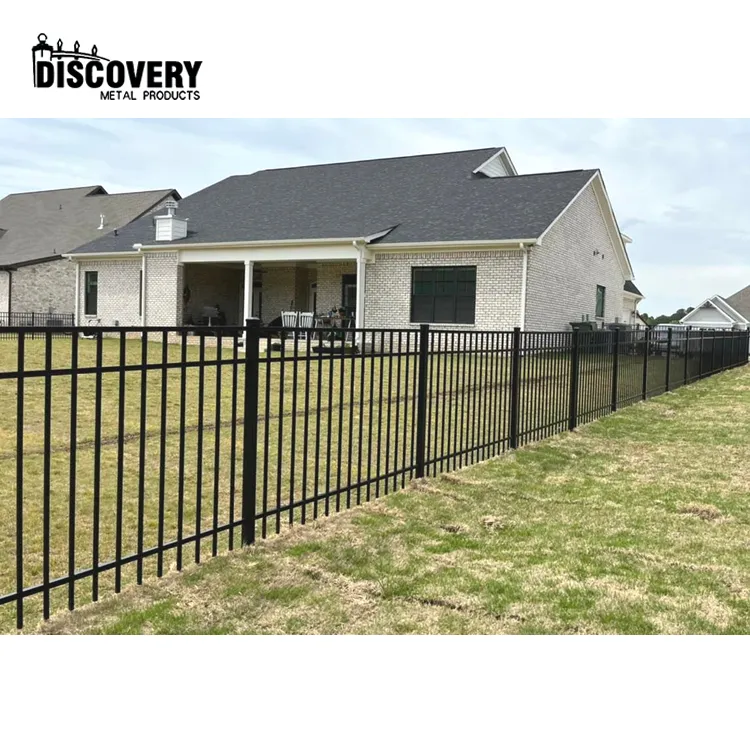 Factory Supply Welded aluminum picket fence for outside