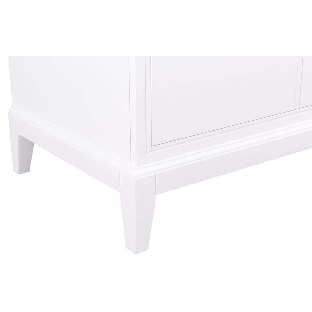 Home Decorators Collection Shaelyn 36 in W x 2175 in D Vanity Cabinet Only in White