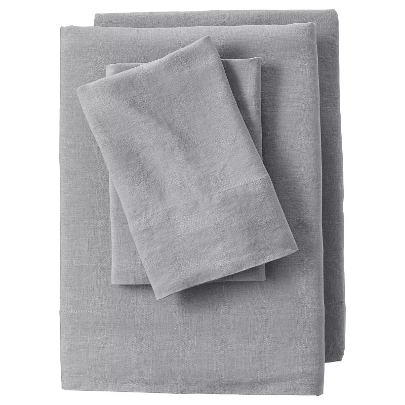 Lands' End Linen Printed Sheet Set