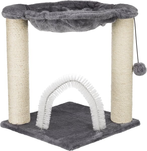 TRIXIE Baza 19.7-in Fleece Cat Scratching Post With Hammock