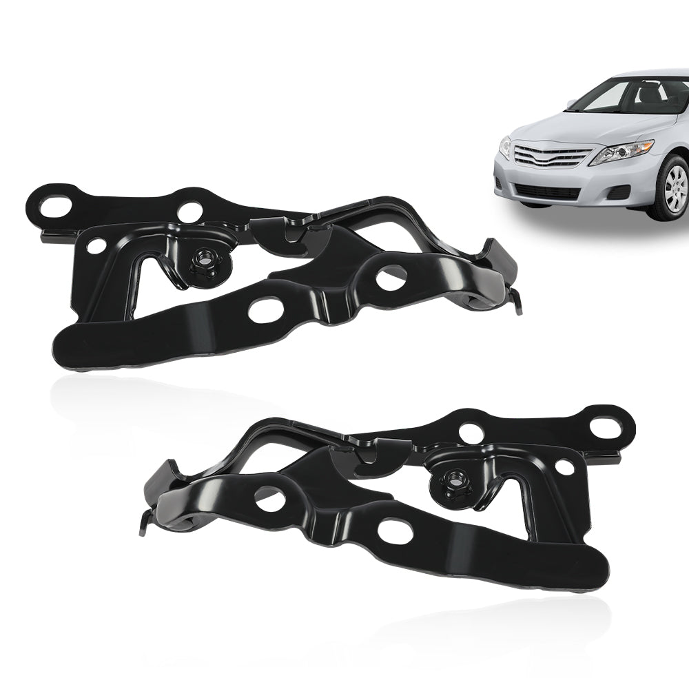 G-Plus Hood Hinges Right and Left Pair Set Fit for Ty Camry 2007-2011 TO1236151 and TO1236152 5341006090 / 5342006060