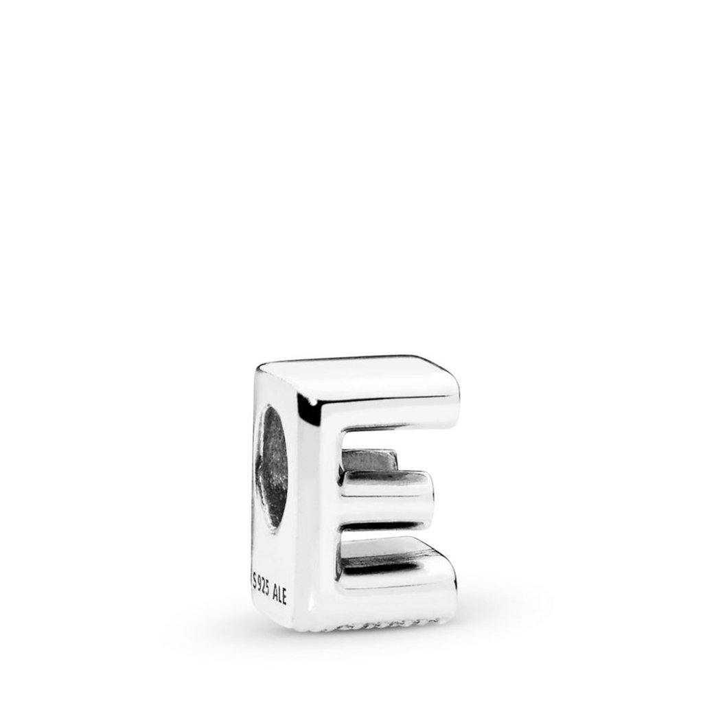 PANDORA  MOMENTS Letter Charm - 'E'