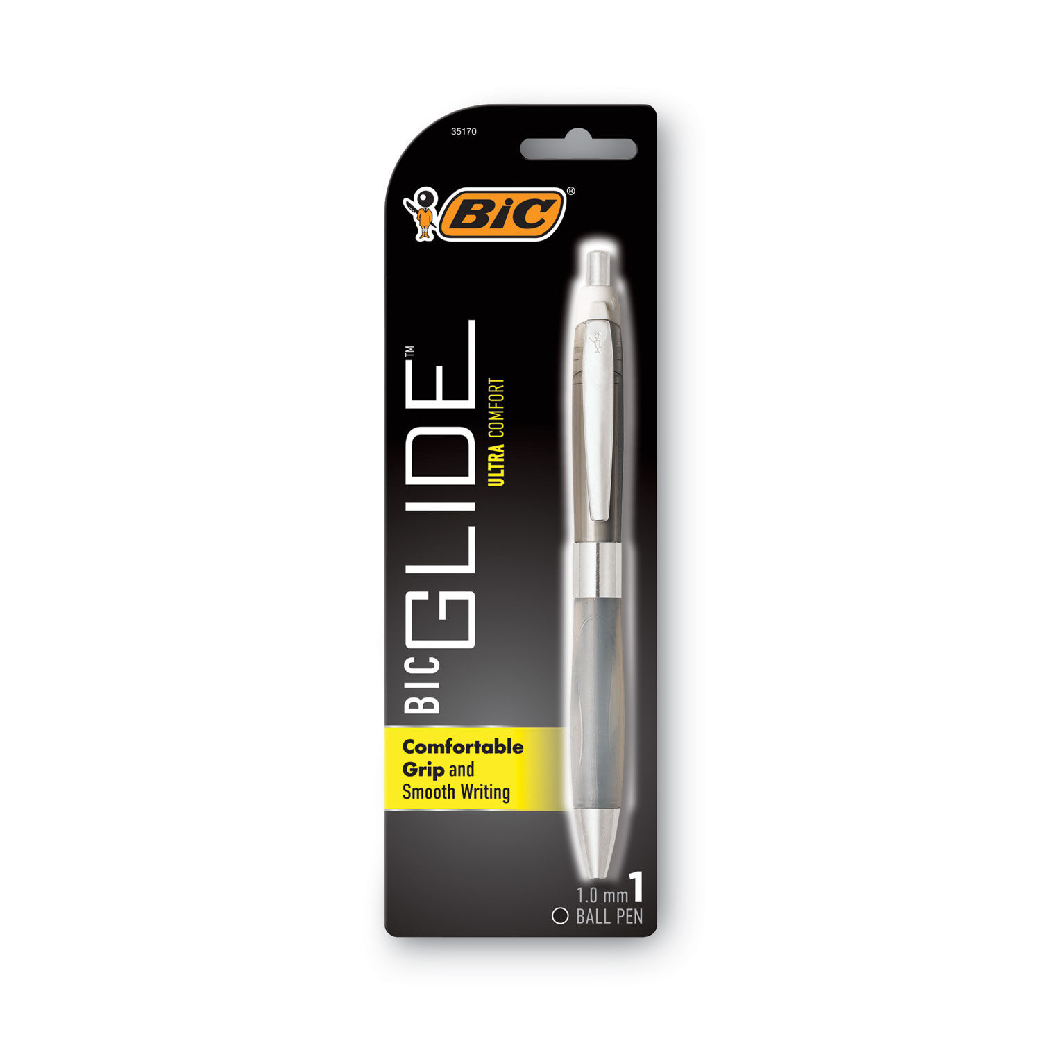 GLIDE Bold Ballpoint Pen by BICandreg; BICVLGB11BE