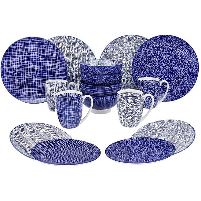 vancasso  Series TAKAKI  16 Piece Dinnerware Set  Service for 4