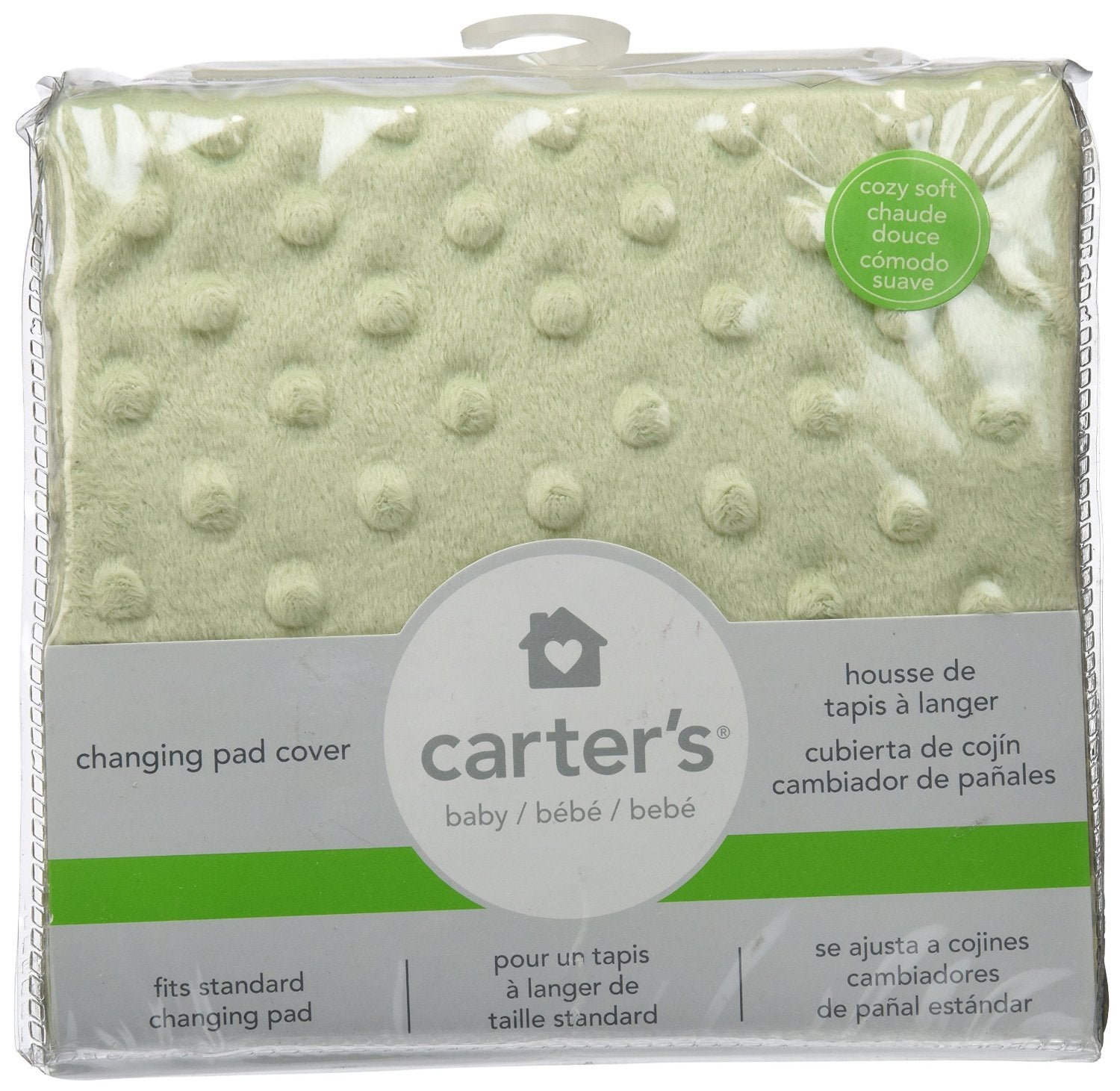 Carter's Super Soft Changing Pad Cover， Apple Green