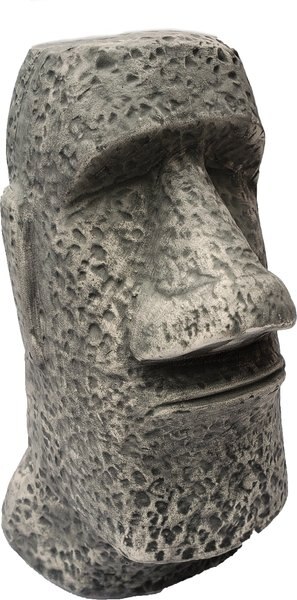 Underwater Galleries Easter Island Stonehead Aquarium Ornament