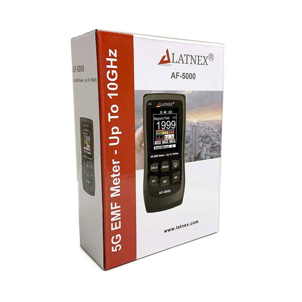 LATNEX All-in-One 5G EMF Meter AF-5000 AF-5000