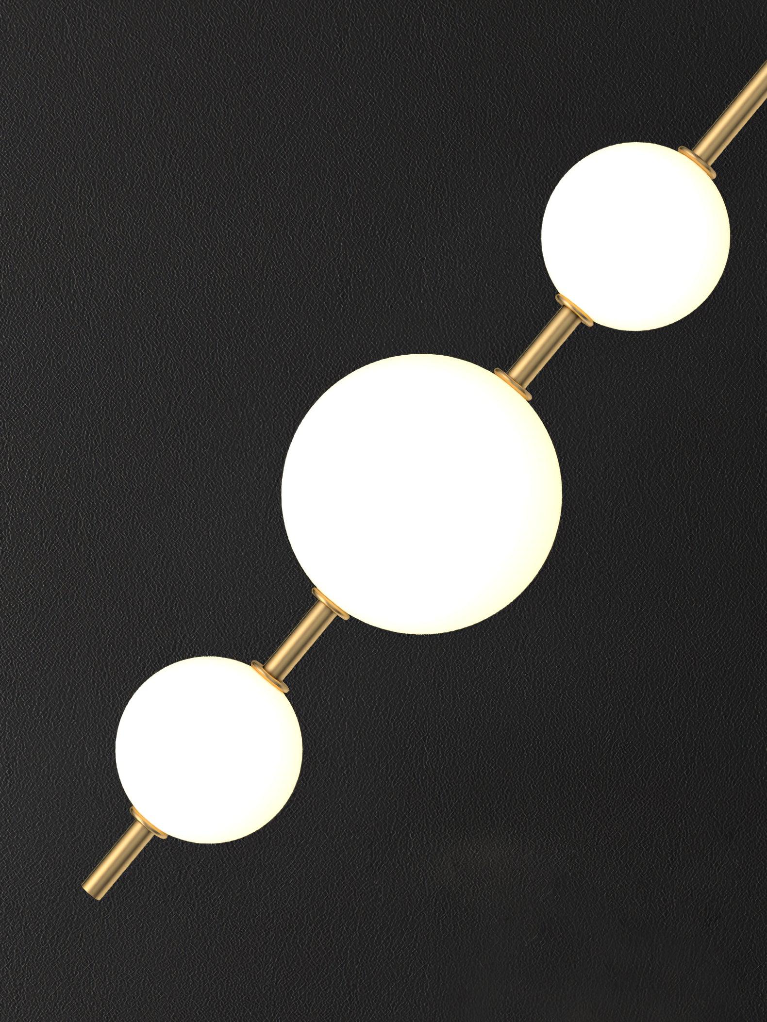 Vertical Globe Pendant Lamp