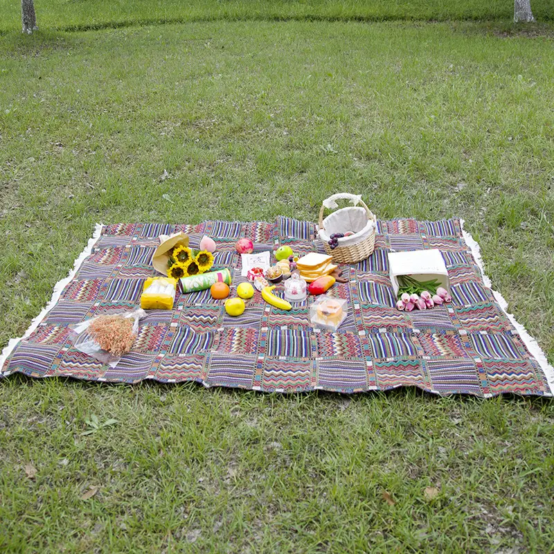 ins style picnic mat Vintage camping mat