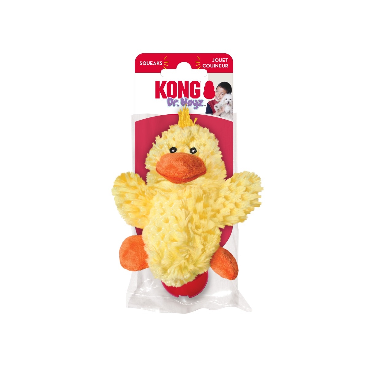 KONG Dr. Noyz Duck - Small Dog Toy