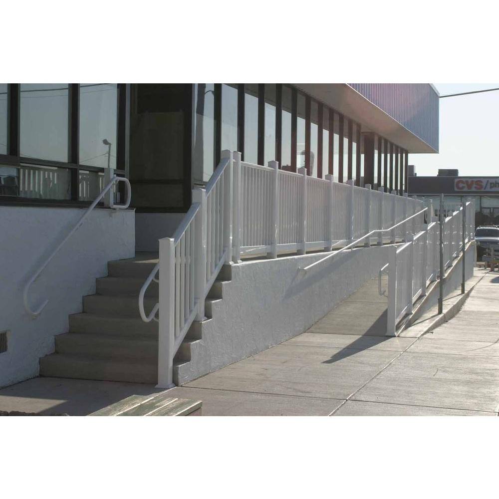 RDI 104 in. White Handrail Lineal 73018377