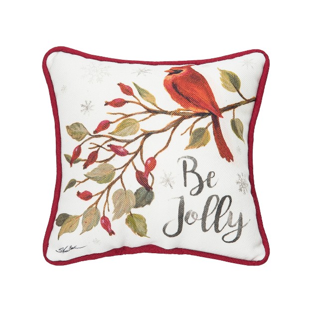 Shopsentral Petite Size Printed Christmas Petite Size Accent Throw Pillow