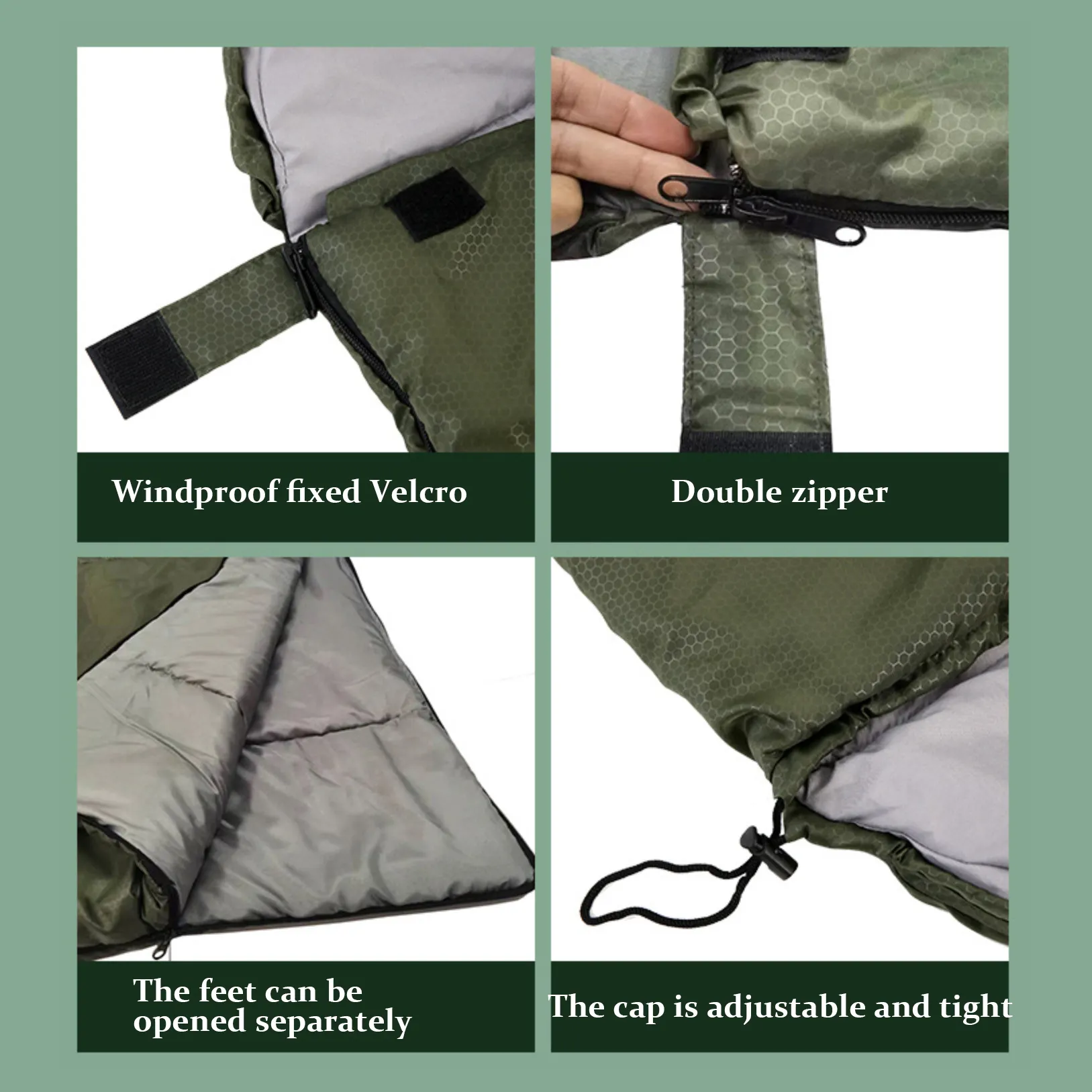 Camping Sleeping Bag Ultralight Sleeping Bags For Outdoor Travel Hiking