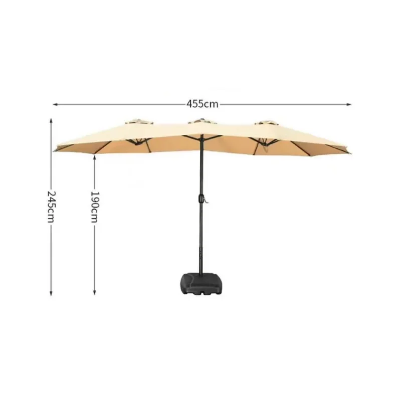 China Sun Garden Parasol Beach Umbrella Big Restaurant Commercial Umbrella for Outdoor