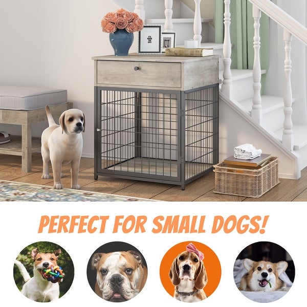 JHX Furniture Dog Crates for small dogs