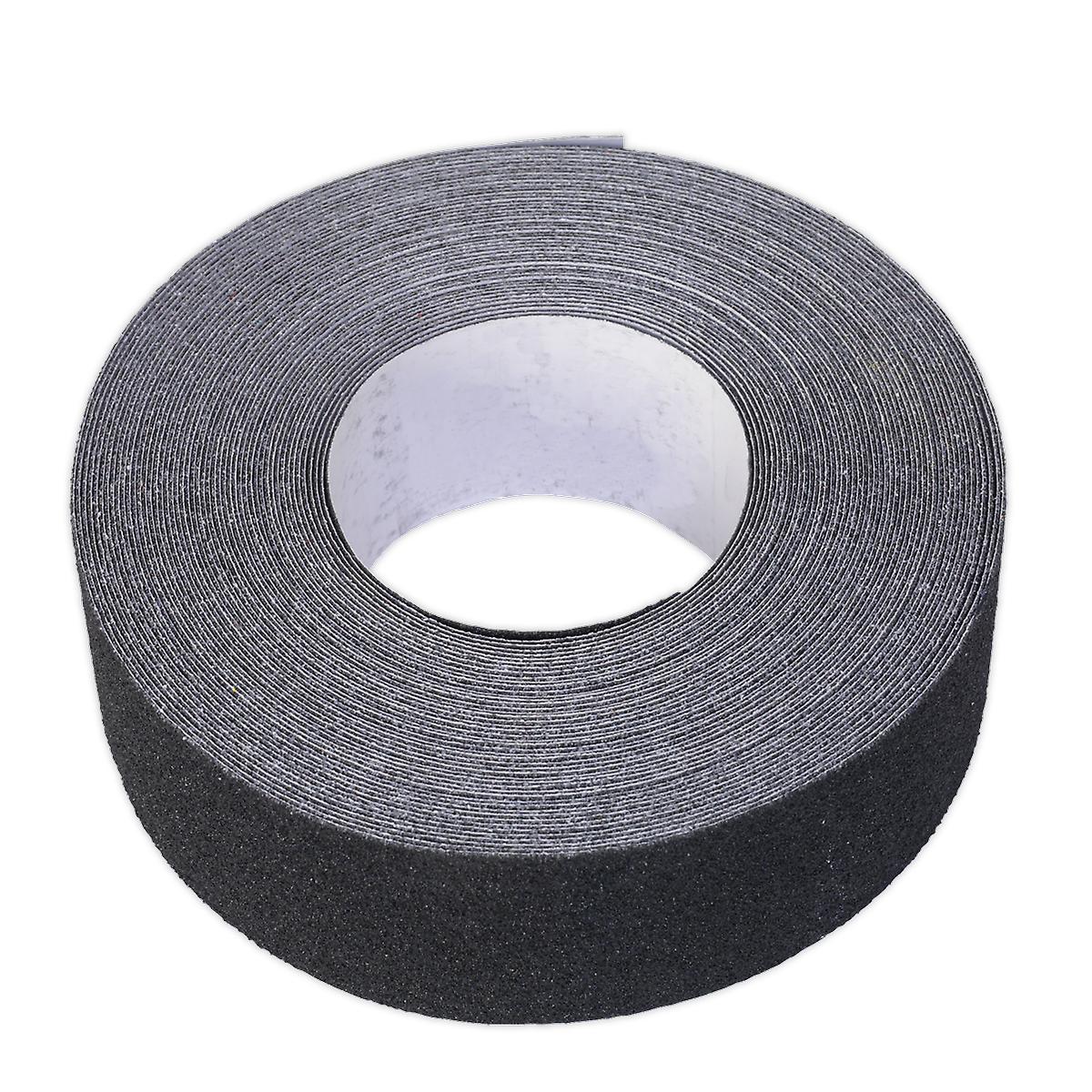 Sealey Antb18 Anti-Slip Tape Self-Adhesive Black 50Mm X 18Mtr