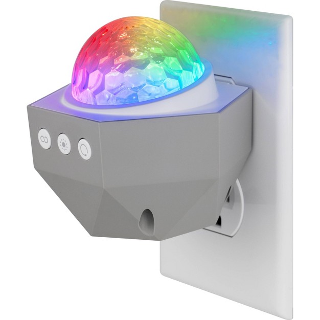 Galaxy Wave Projector Wall Plug Light Enbrighten