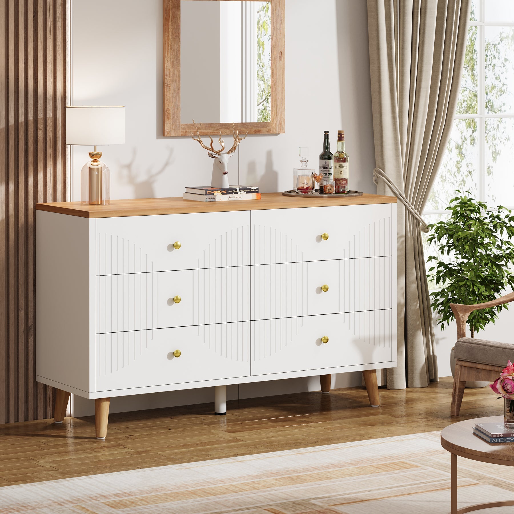 6 Drawer Dresser, 47