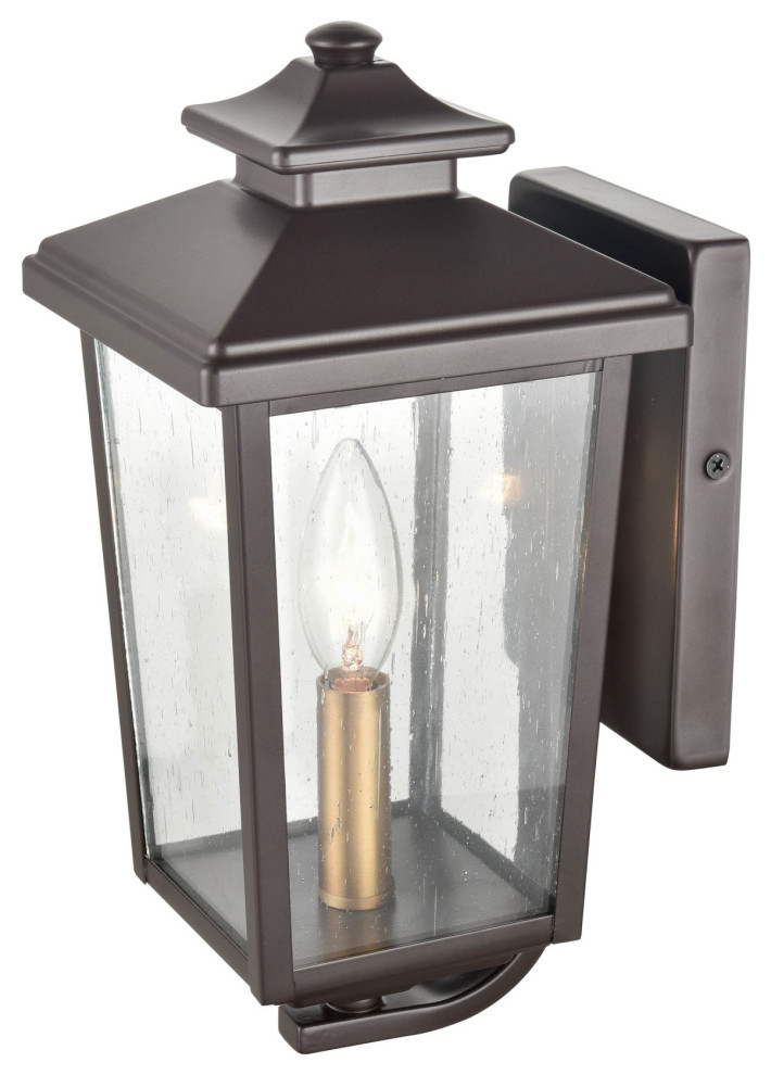 Millennium Lighting 4641 Eldrick 12 quotTall Outdoor Wall Sconce   Transitional   Outdoor Wall Lights And Sconces   by Buildcom  Houzz