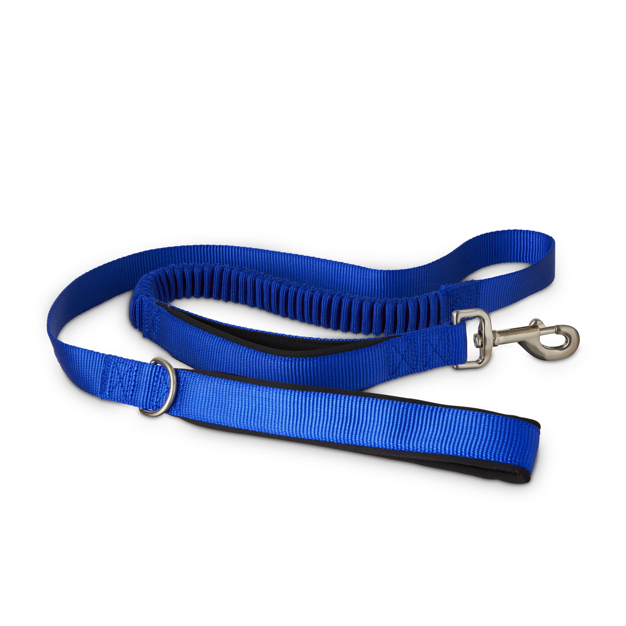 YOULY Blue Shock Absorbing Dog Leash， 5 ft.