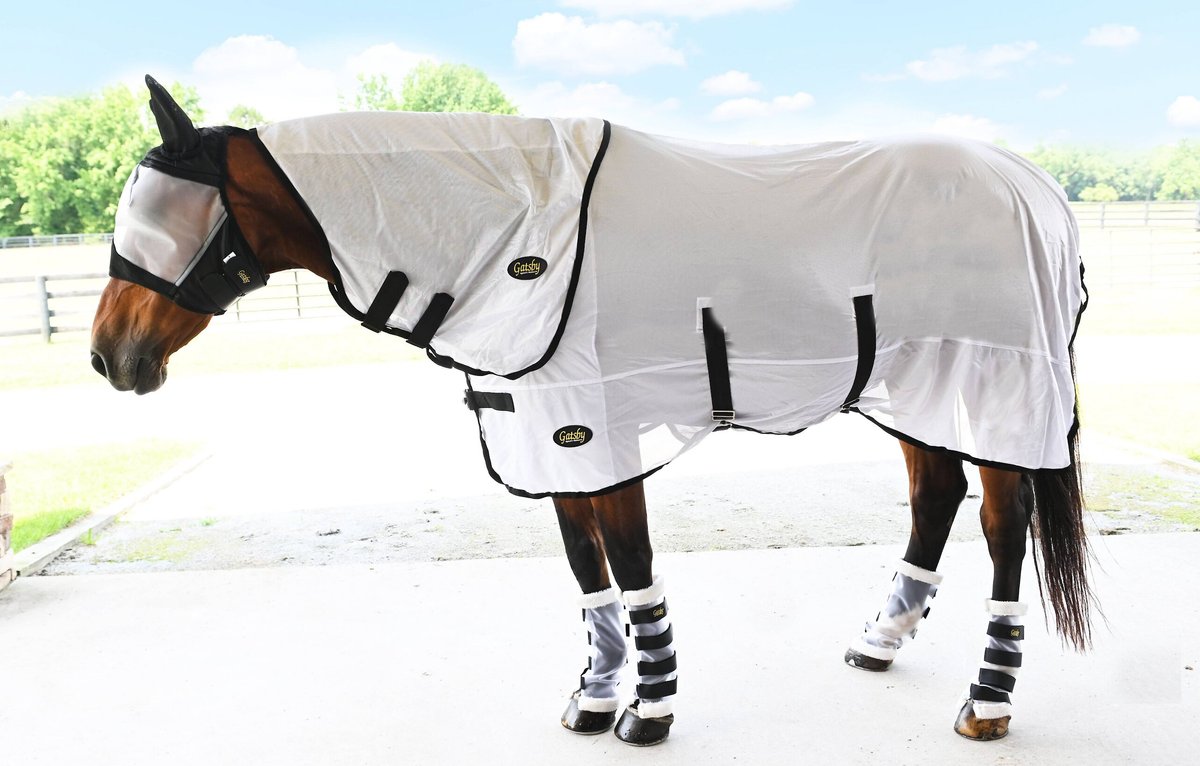 Gatsby Cool-Mesh Matching Horse Fly Neck Cover