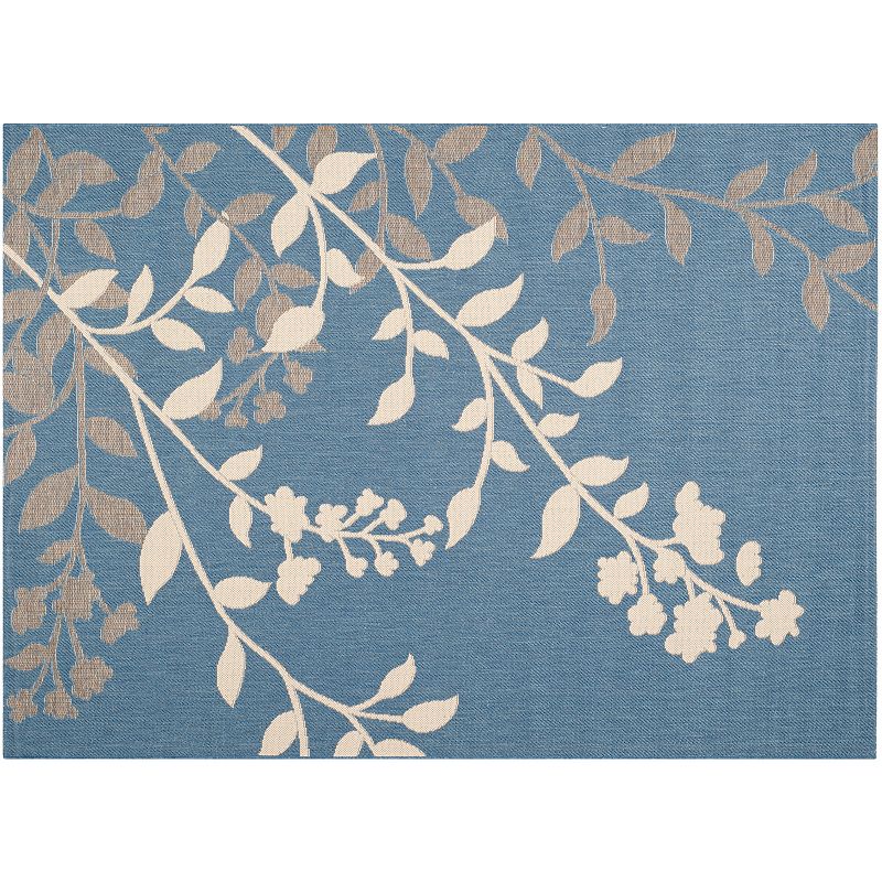 Safavieh Courtyard Mandarin Floral Indoor Outdoor Rug