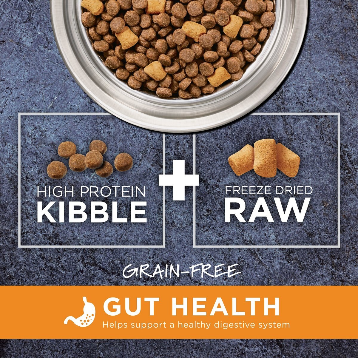 Instinct Raw Boost Gut Health Grain-Free Recipe with Real Chicken and Freeze-Dried Raw Pieces Adult Dry Dog Food