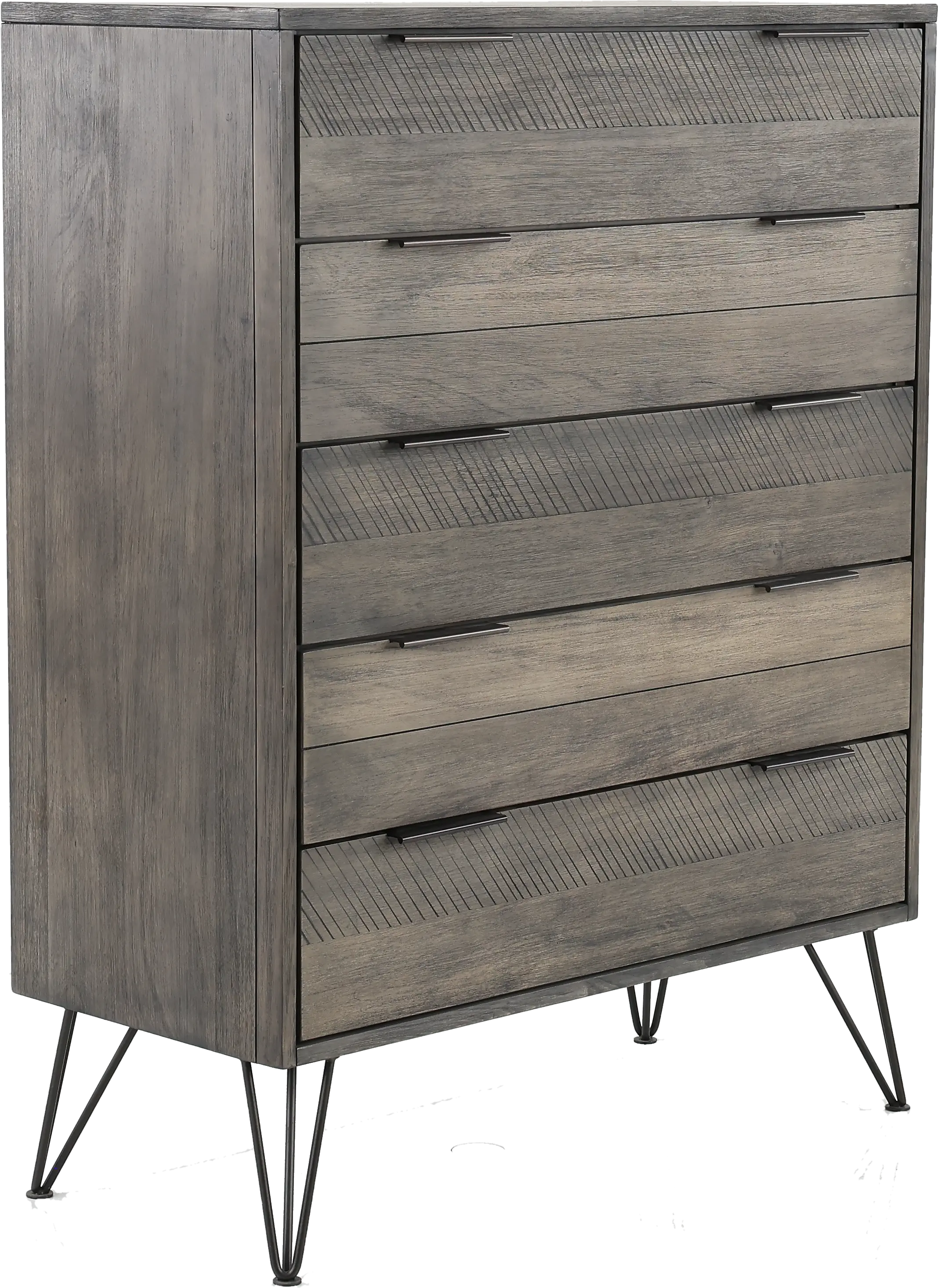 Urbanite Gray Chest of Drawers