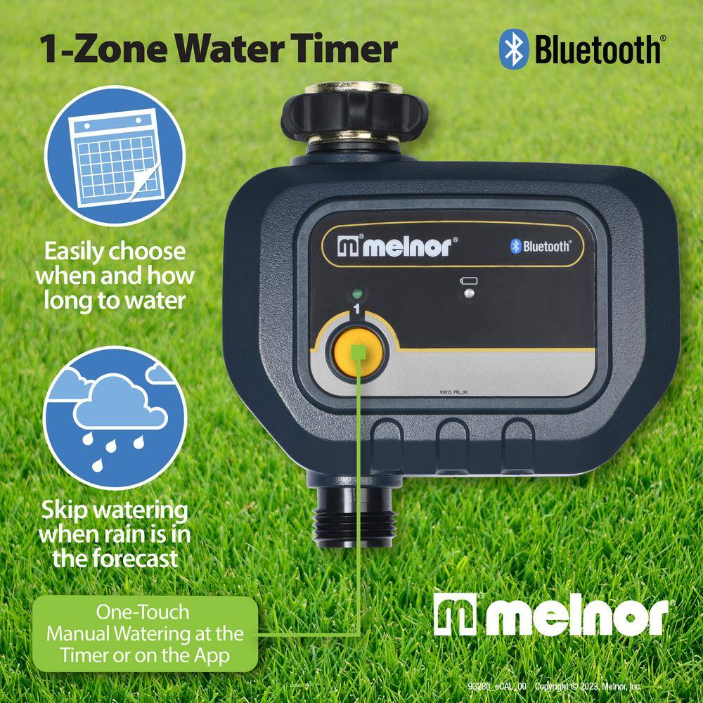 Melnor 1-Zone Bluetooth Water Timer 93015