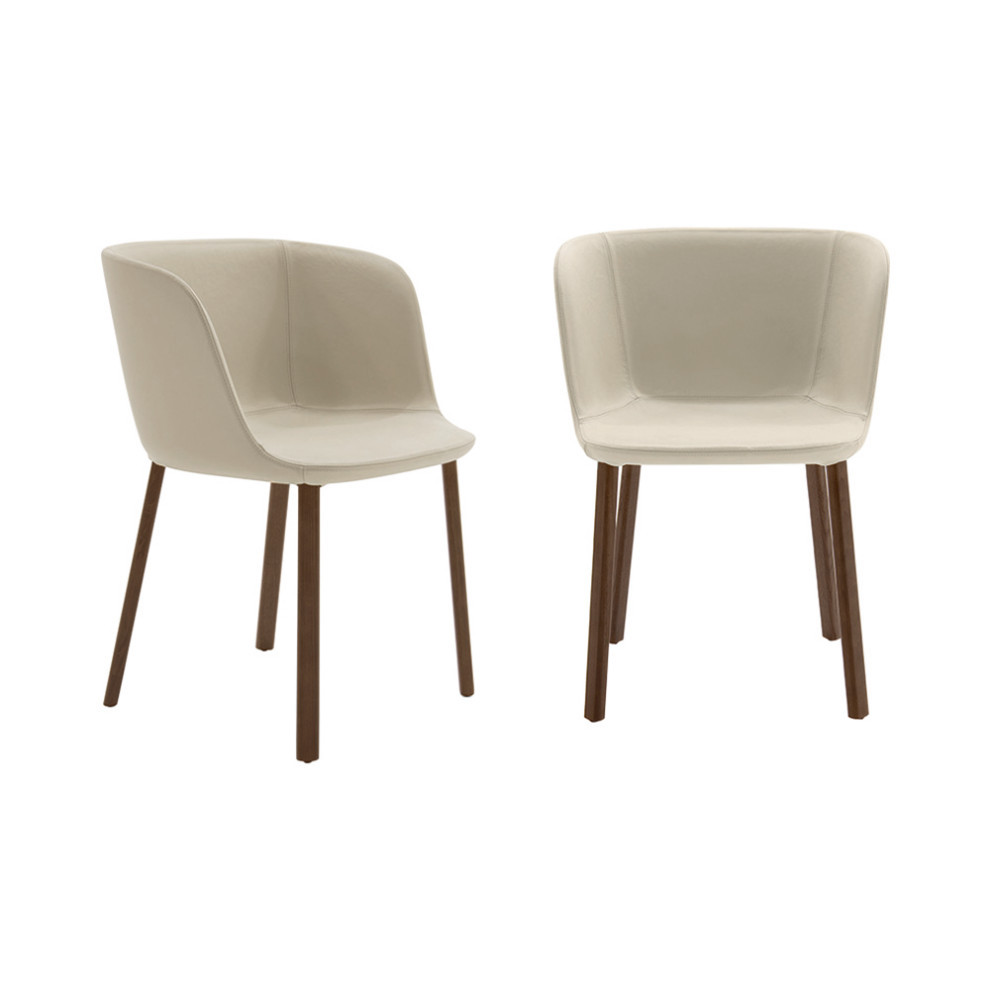 Esse Armchair Extrema 45 Beige   Midcentury   Dining Chairs   by pianca  Houzz