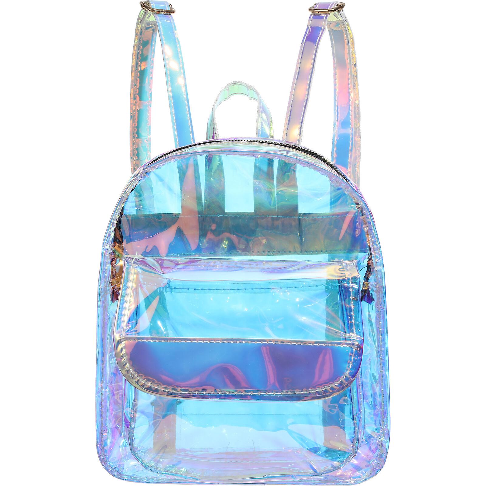 Fashion Girl Backpack Shiny Backpack Travel Bag Handbag Student Backpack Travel Wallet School Makeup Bag