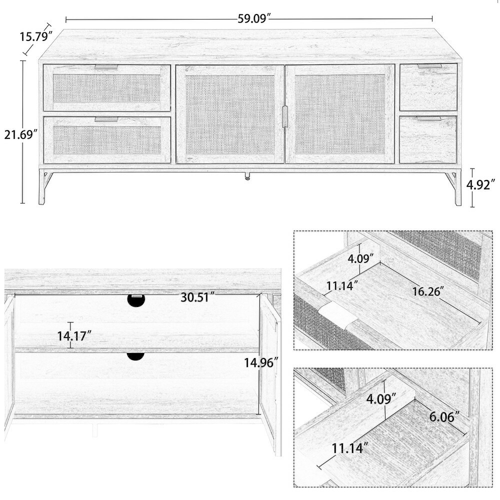 TV Stand for TVs up to 65\