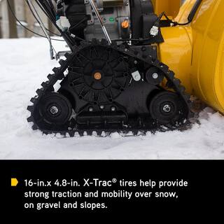 Cub Cadet 2X 26 in. 243cc IntelliPower Track Drive Two-Stage Electric Start Gas Snow Blower with Power Steering and Steel Chute 2X 26 TRAC IP