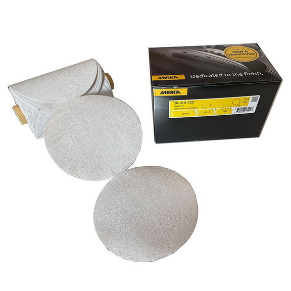 Mirka MA20.314.120 100 Roll Basecut 5in Adhesive S...