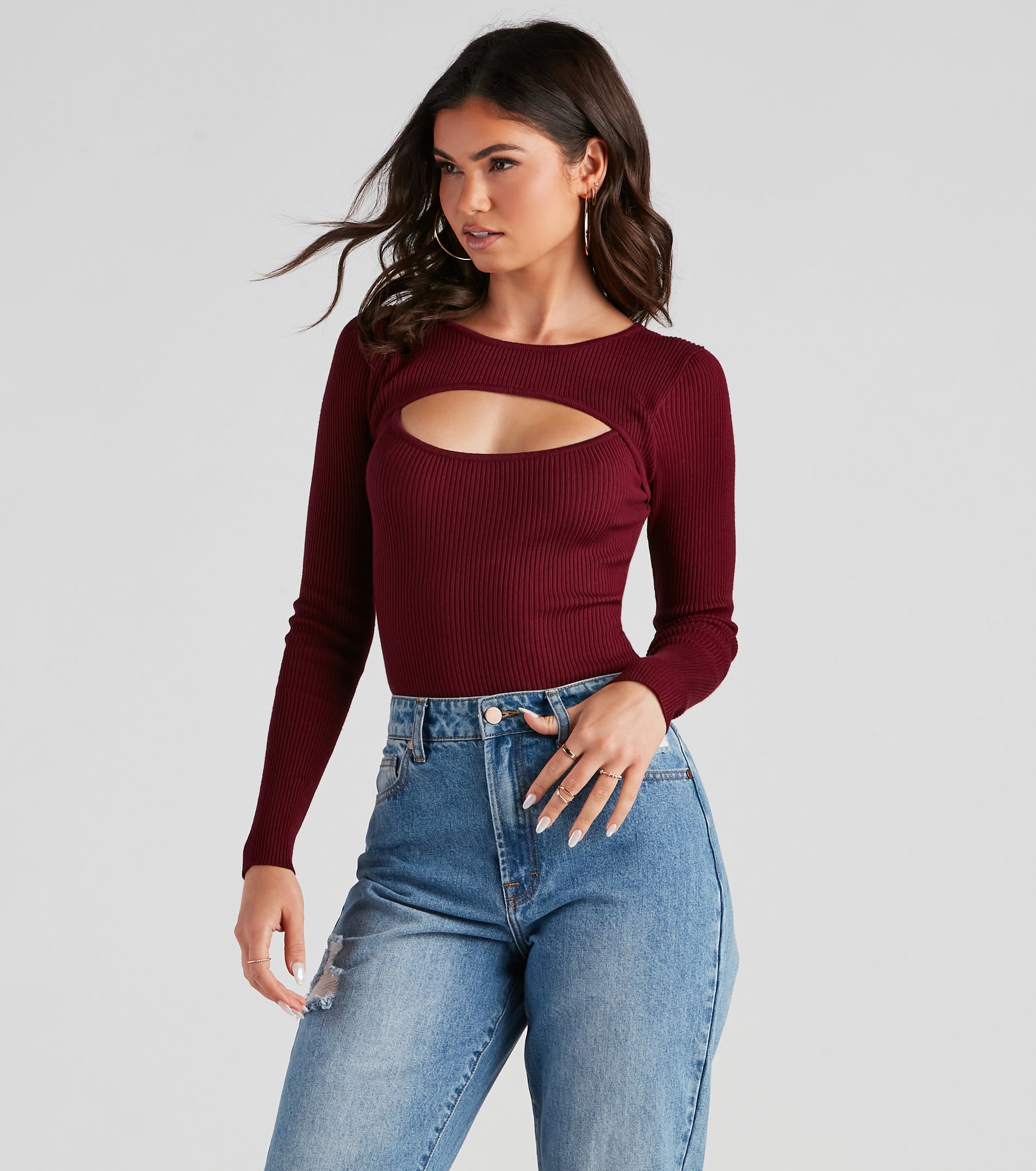 High Agenda Sweater Knit Bodysuit