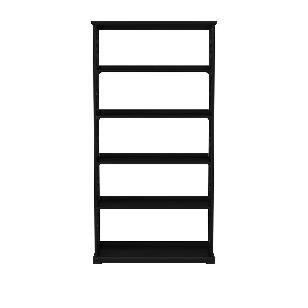 Turner Black Bookcase