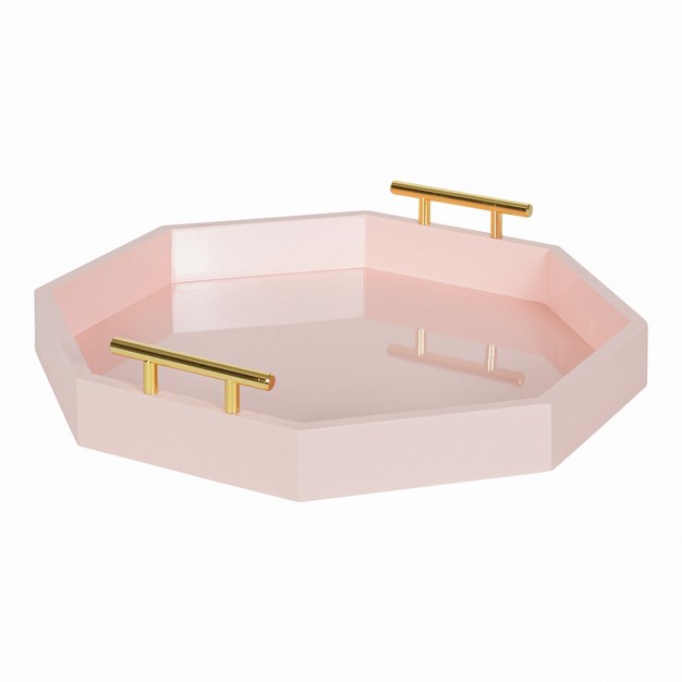 Kate And Laurel Lipton Radius Rectangle Tray