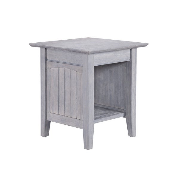 Nantucket Solid Wood End Table Set of 2