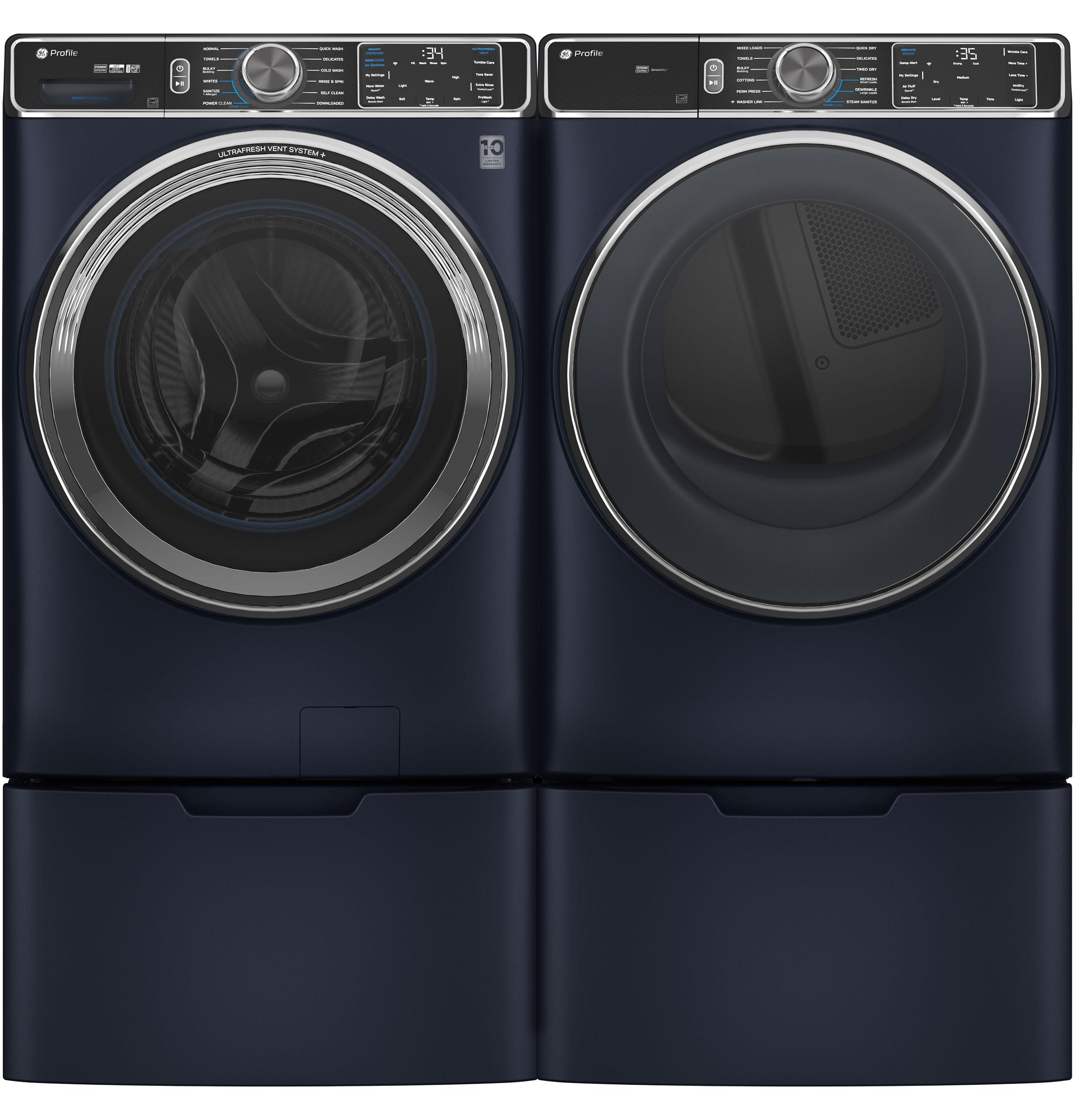 Ge Appliances PFD87ESPVRS Ge Profile™ 7.8 Cu. Ft. Capacity Smart Front Load Electric Dryer With Steam And Sanitize Cycle