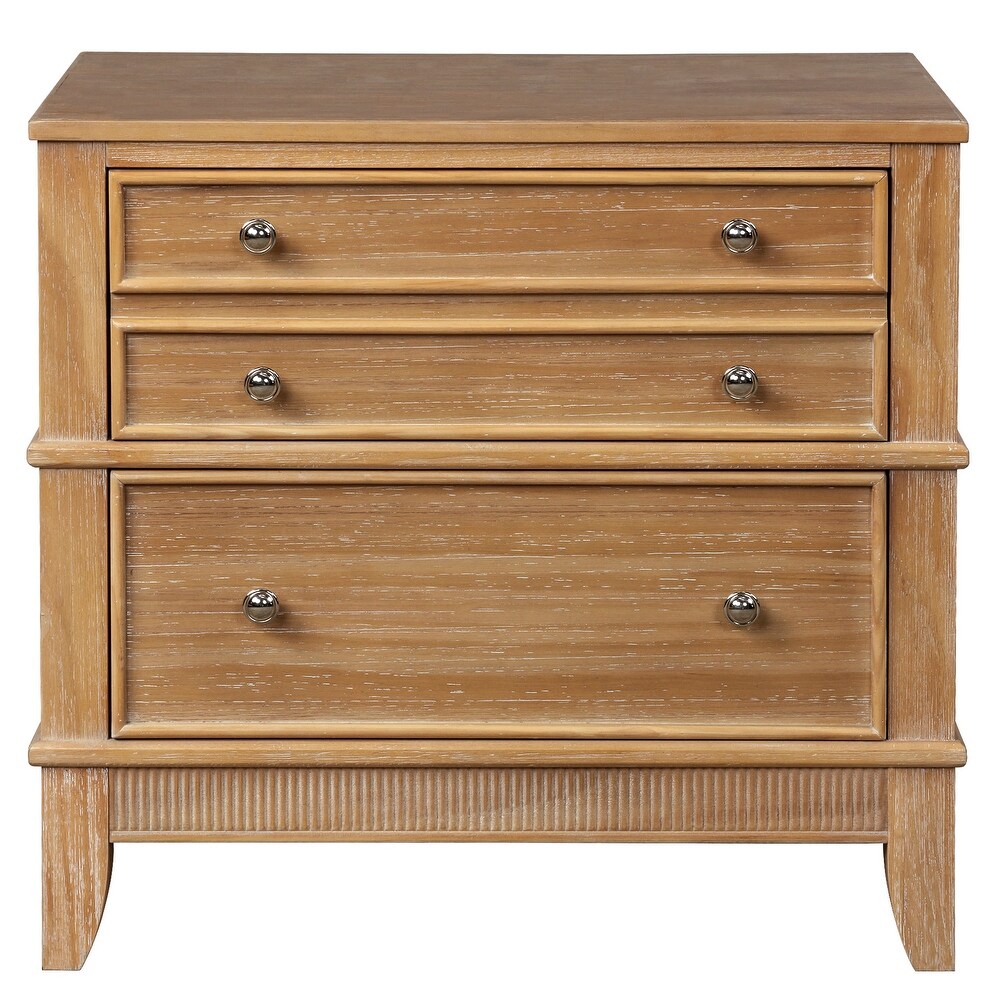 3 Drawer Nightstand