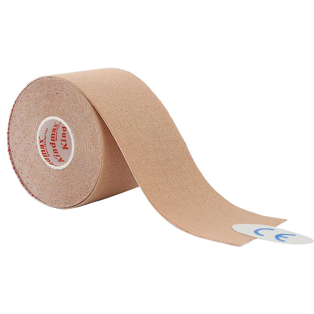 5cm*5m Cotton Strain Injury Muscle Taping Strapping Bandage Elastic Adhesive Tape Skin Color