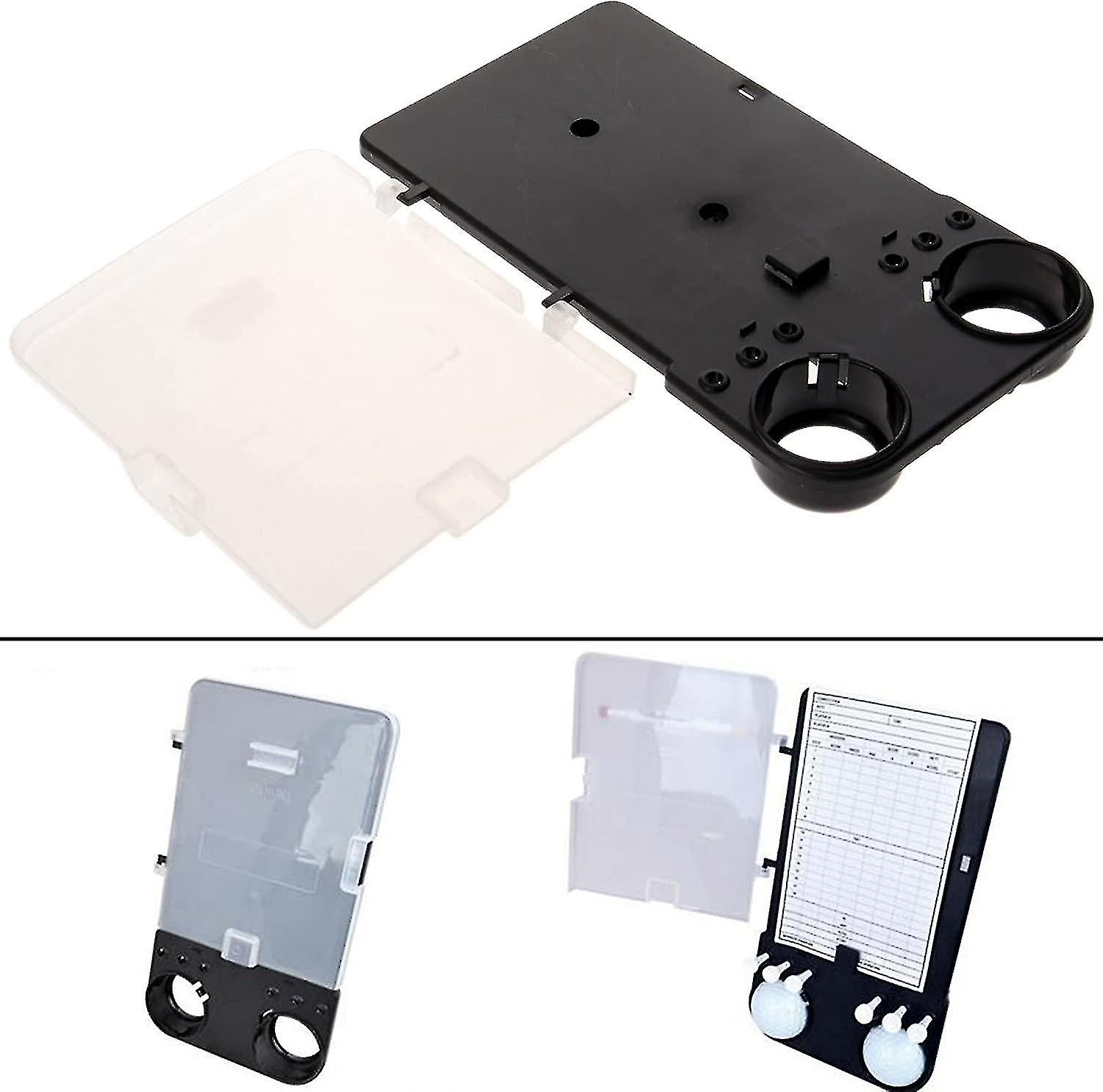 1 Piece Golf Scorecard Holder Kit Golf Multipurpose Scoreboard Holder Plate