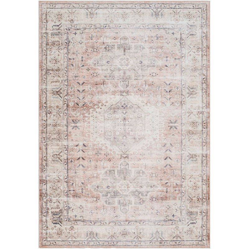 Kiante Traditional Washable Area Rug