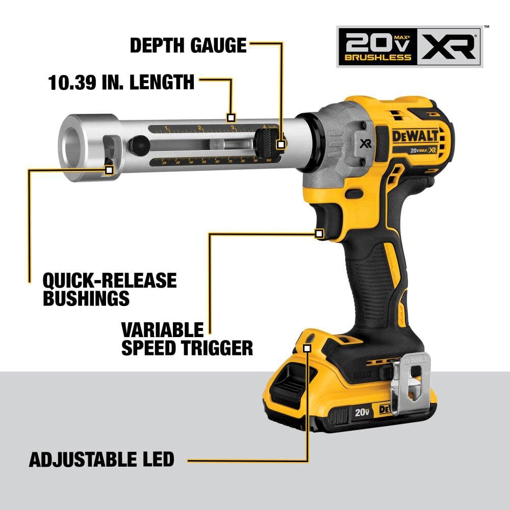 DEWALT 20V MAX XR Cordless Cable Stripper Kit DCE151TD1 from DEWALT