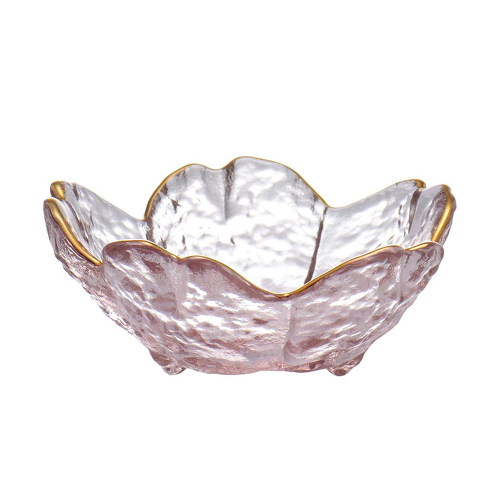 Fruit Bowls， Transparent Household Bowls， Japanese Salad Bowls， Glass Dessert Bowls， ， Vegetables， Breads - with inlay