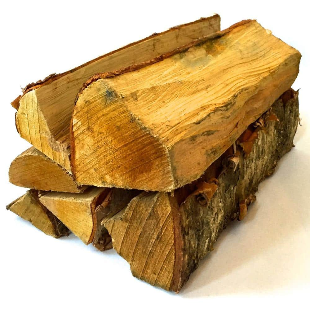 TIMBERTOTE Natural Hardwood Mix Fire Log Firewood Bundle for Fireplace and Firepit TBT-2001