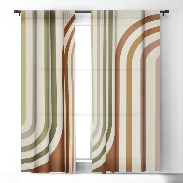 1pc Blackout Window Curtain Panel Deny Designs