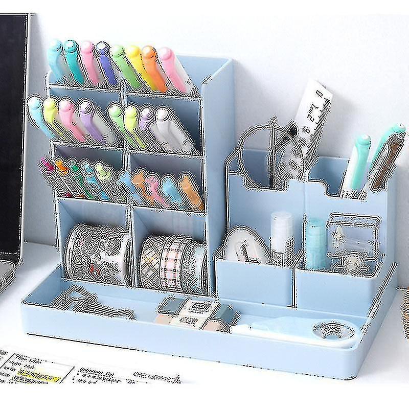 Combination Pen Holder Desk Organizer Pens Stand School Stationery Storage Holders Office Accessories Large Capacity