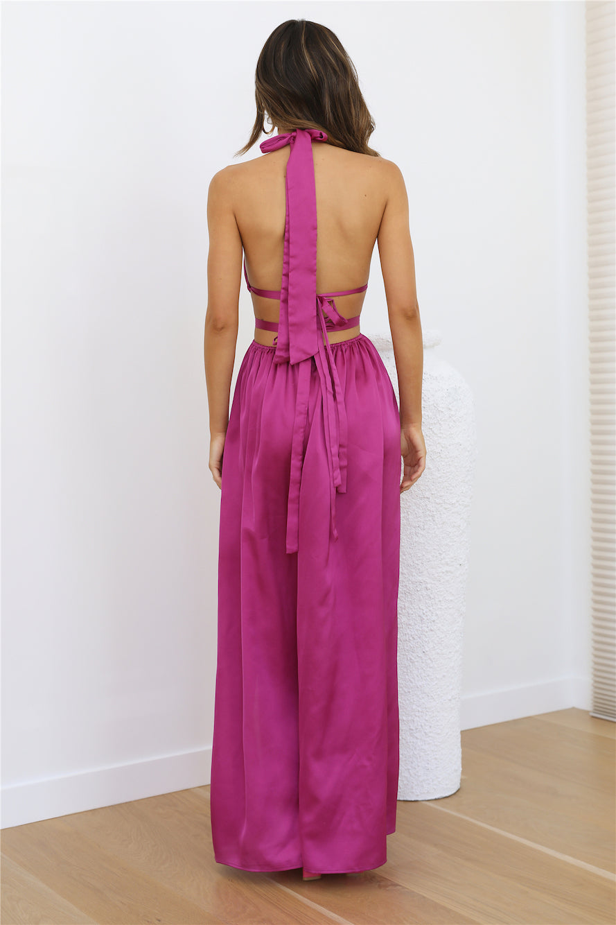 No Cares Maxi Dress Purple