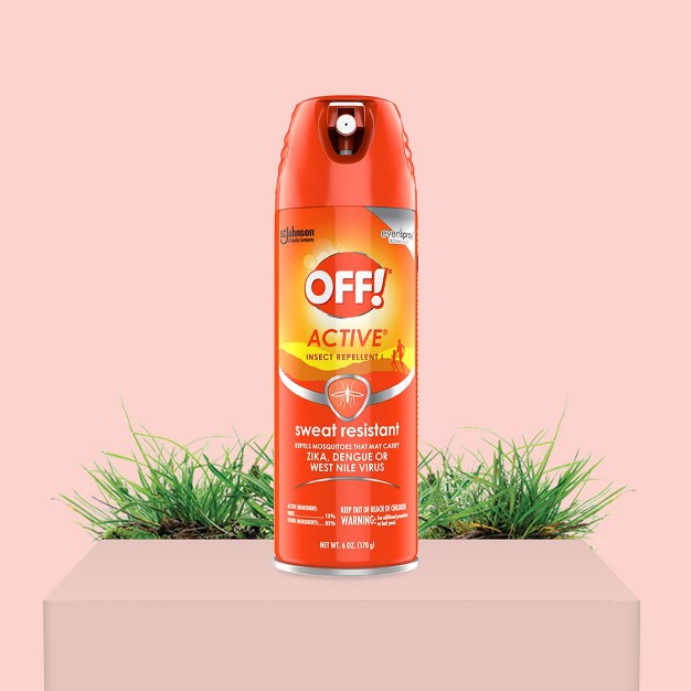 Off Active Mosquito Repellent 6oz 2ct